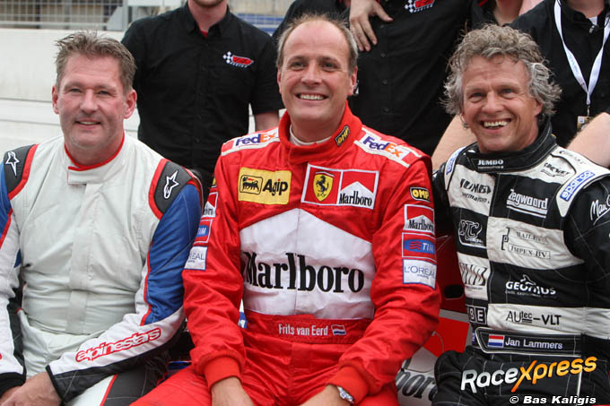 Jos Verstappen Frits van Eerd en Jan Lammers Dreamteam NL 24U van Le Mans racexpress